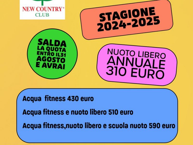 Incredibile Promozione Nuoto